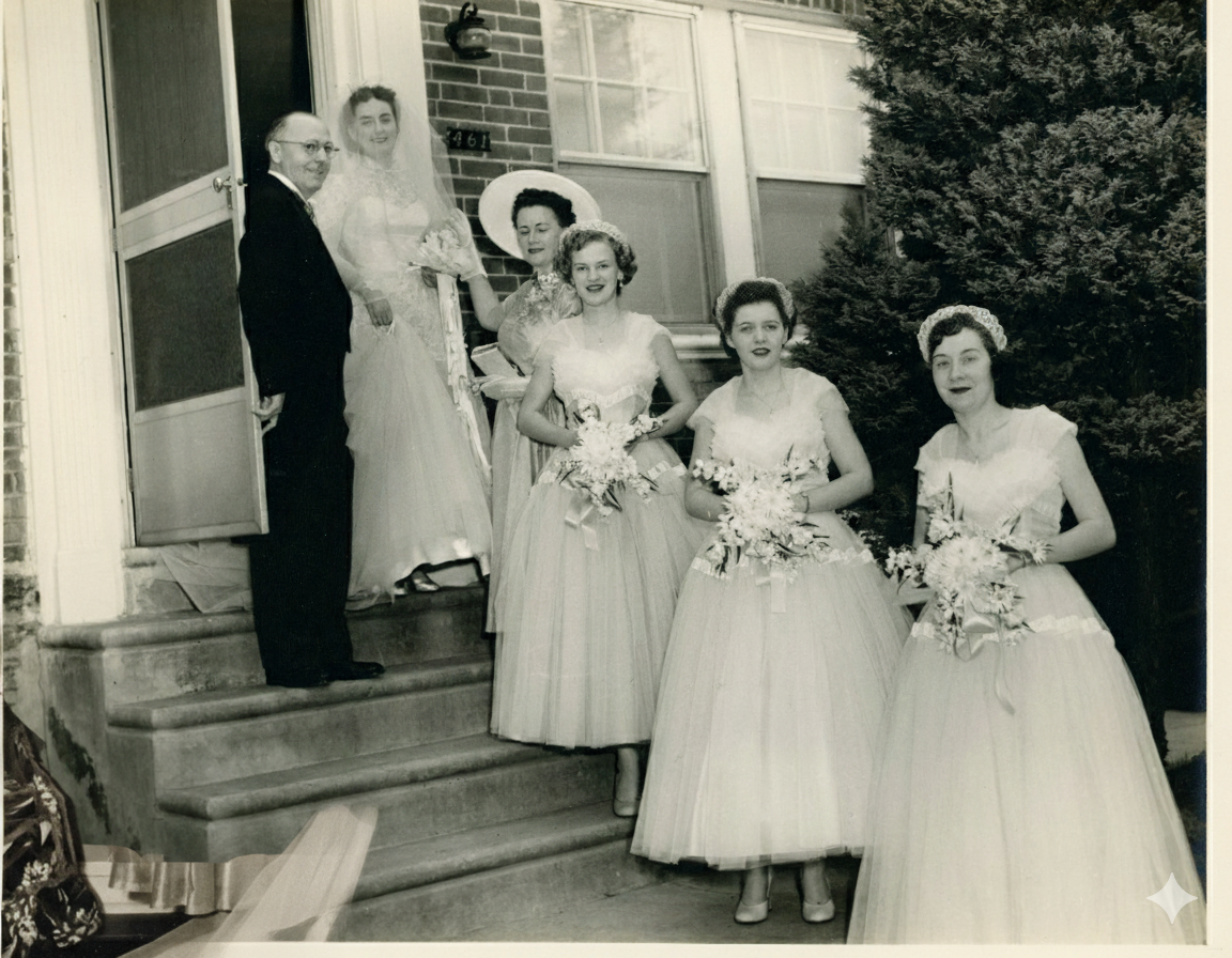 Mom-Dad Wedding 1953 (43)